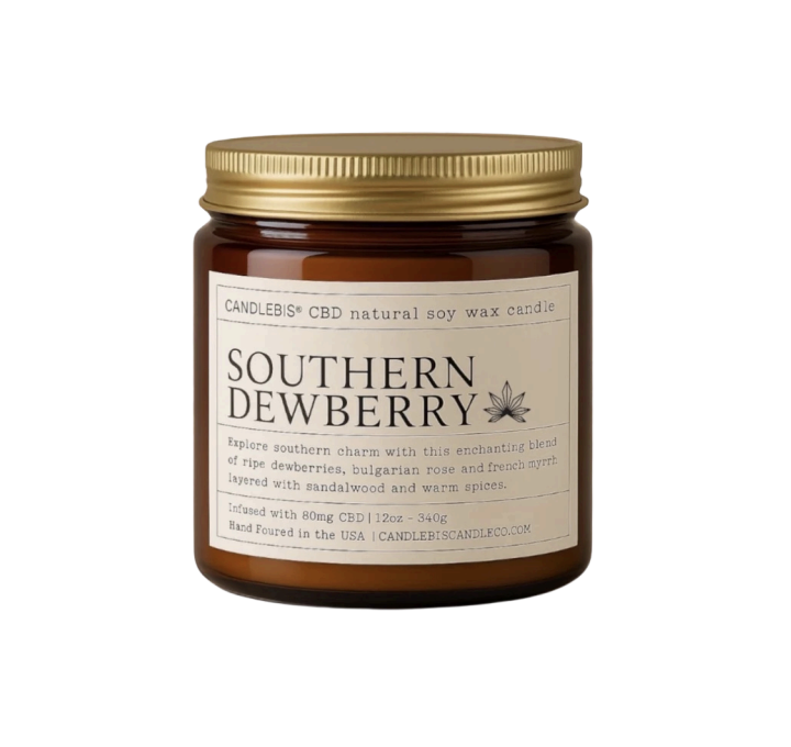 Candlebis CBD Candle / Southern Dewberry 80 mg
